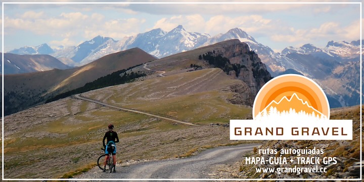 Grand Gravel Colección de rutas autoguiadas con mapa guía y track para GPS.
