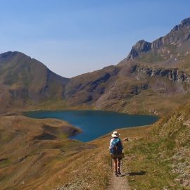 Lac de Montoliu desde Pla de Beret TREKKING senderismo val d'Aran