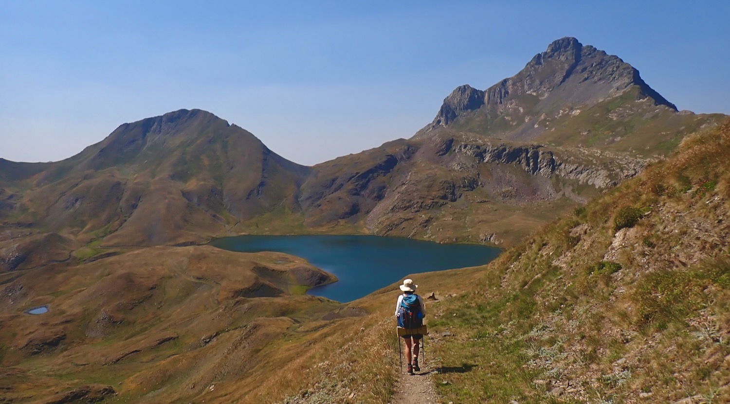 Lac de Montoliu desde Pla de Beret TREKKING senderismo val d'Aran