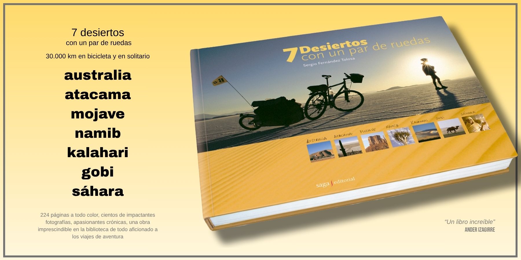 Libro 7 desiertos con un par de ruedas Libro 7 desiertos con un par de ruedas