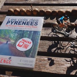 Mapa Les Cols des Pyrenees BACKROADS