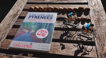 Mapa Les Cols des Pyrenees BACKROADS