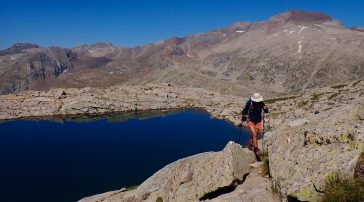 Glaciar del Posets desde Estós TREKKING Ibón de la Plana