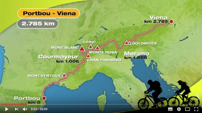 vídeo aventura cicloturismo viajes I CONUNPARDERUEDAS.com